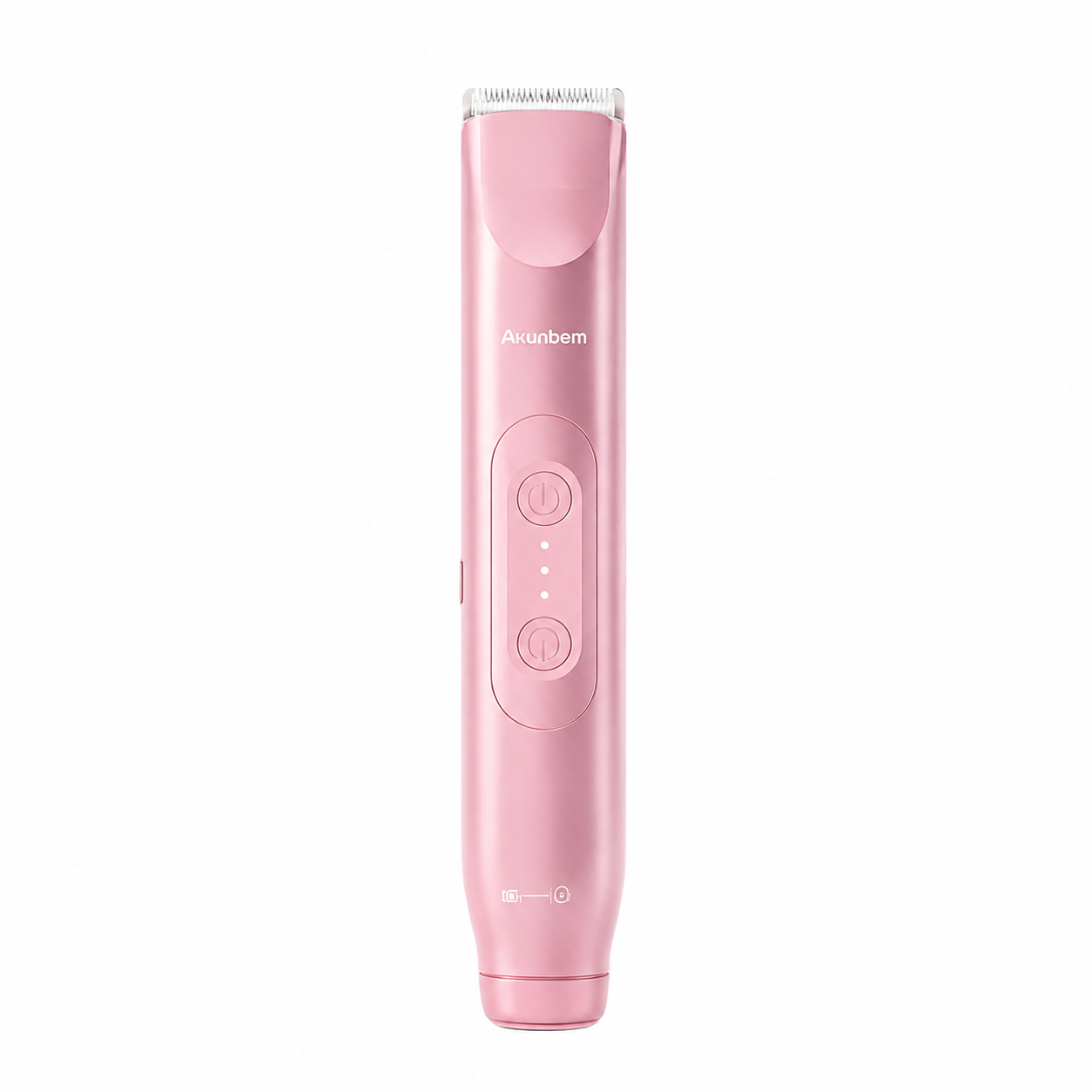 2 in 1 Women Electric Shaver Dual Head Bikini Trimmer for Women. Pink